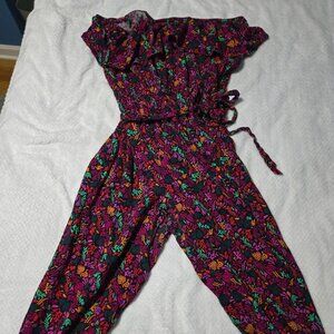 Vibrant Floral Ava and Viv Jumpsuit
